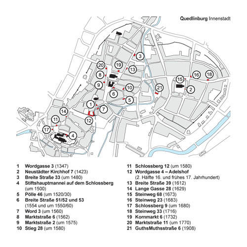 Kirchen und Klöster im Landkreis Harz